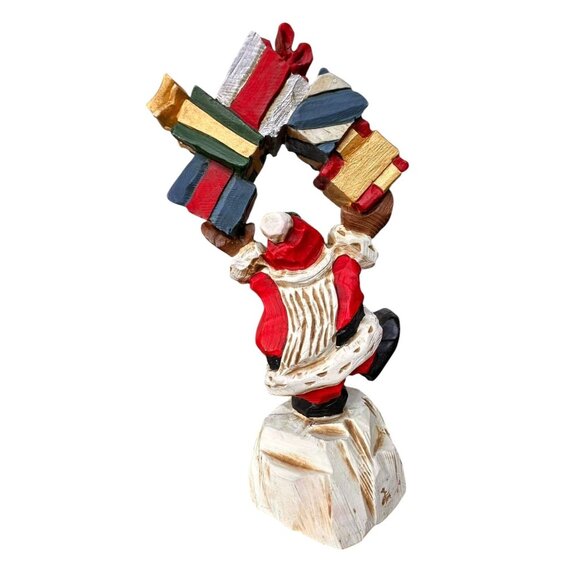 VTG David Frykman Collection Christmas 1995 Santa Juggling Presents Gift… - Picture 4 of 12